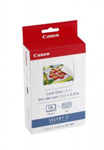 Canon KC-18IF Color Ink / Full-size labels set  #KC-18IF [香港行貨]