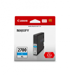 Canon PGI-2700XLC Cyan XL for MAXIFY MB5370/MB5070/IB4070 墨盒 #PGI-2700XLC [香港行貨]