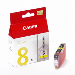 Canon CLI-8Y Yellow Ink Cartridge for iP3500/4200/4300/4500/5200/5300 墨盒 #4960999272863 [香港行貨]