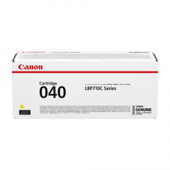 Canon Cartridge-040Y CANON CARTRIDGE 040 YELLOW (Print yield: 5,400pages)