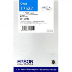 Epson C13T752283 Cyan Capacity Ink For WF-6091