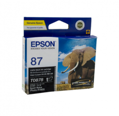 Epson C13T087880 STY Photo 1900 (Matte Blk) 墨盒 #T087880 [香港行貨]