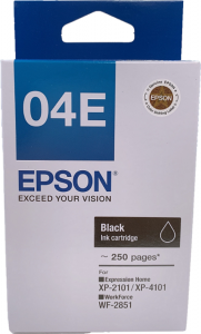 Epson C13T04E183 Black Ink For WF2851 黑色墨盒 #C13T04E183 [香港行貨]