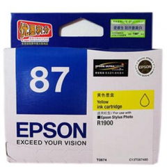 EPSON T087480 PHOTO INK FOR R1900 (Y) #T087480  [香港行貨]